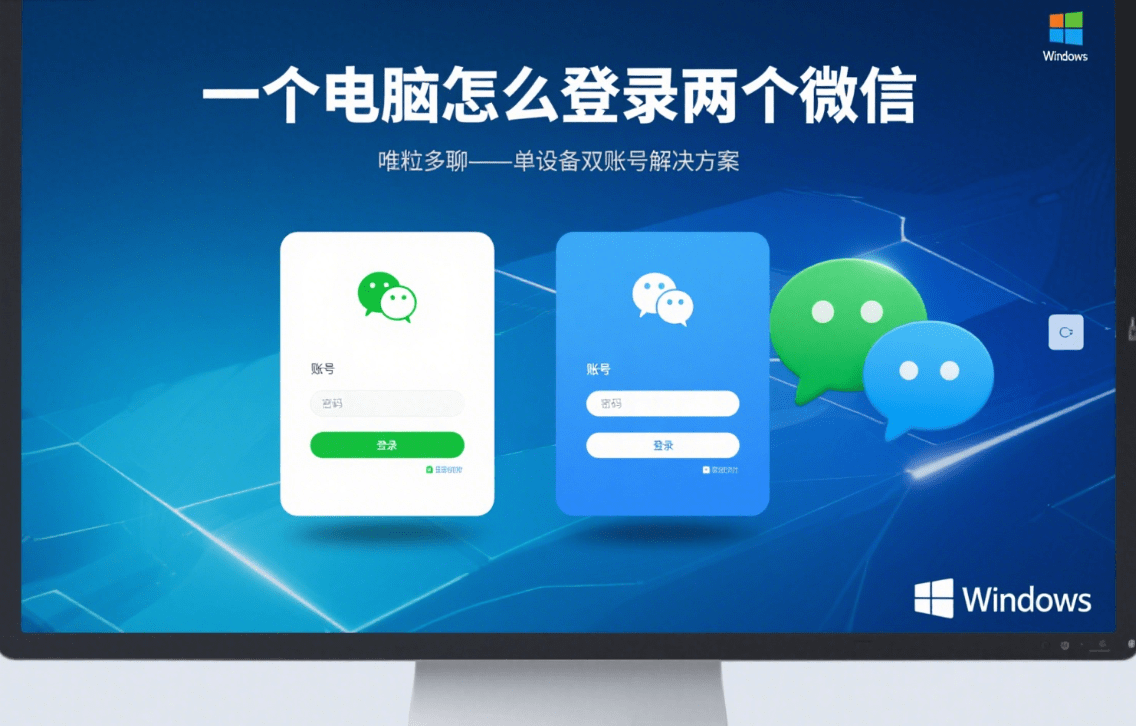 how to login two wechat accounts on one computer