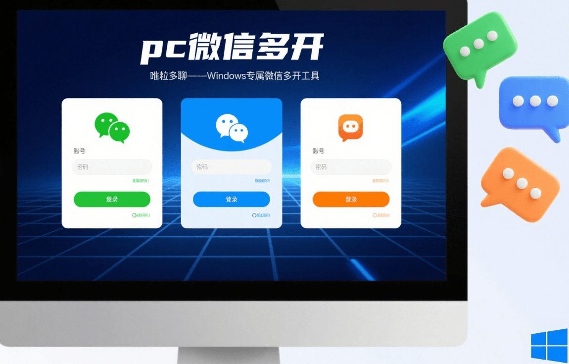 how to open multiple wechat accounts on pc computer