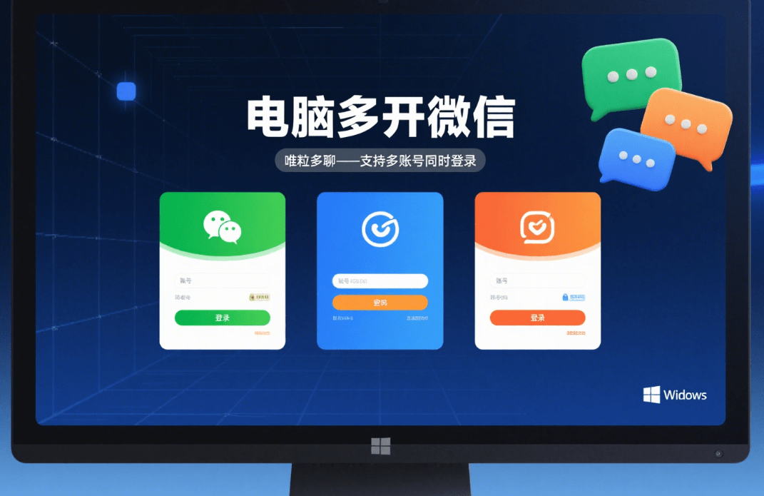 how to open multiple wechat accounts on windows computer