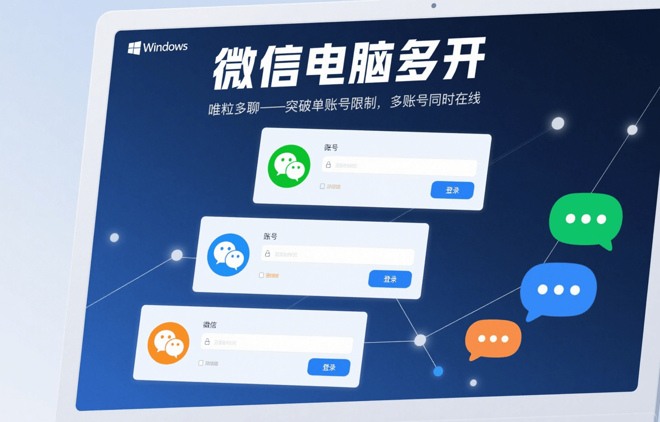 wechat multiple open accounts on computer