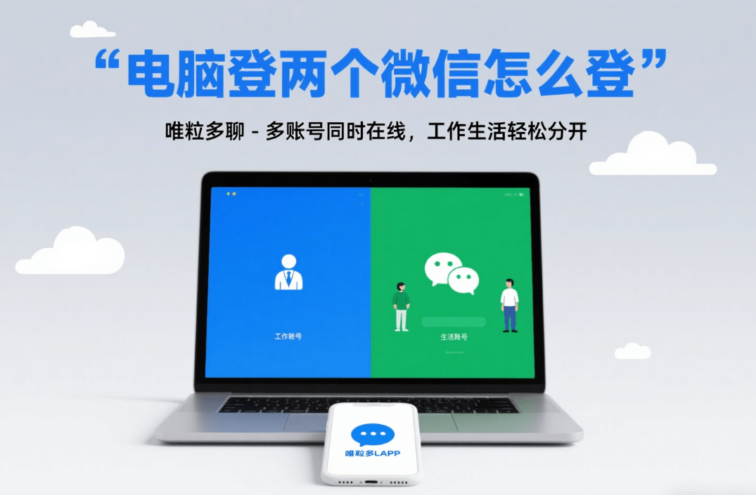 how to log in two wechat accounts onthe windows computer