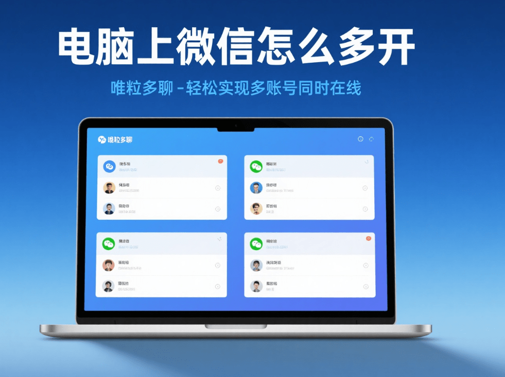 how to log into multiple wechat accounts on the windows computer