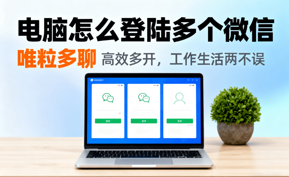 how to log into multiple wechat on computer