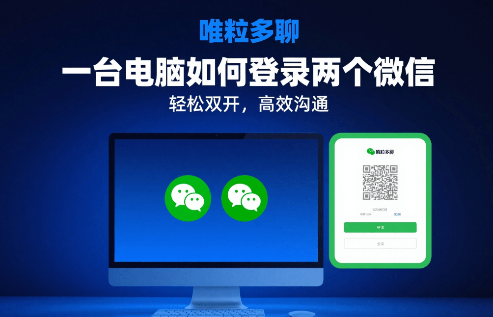 how to log into two wechat accounts onthe windows computer