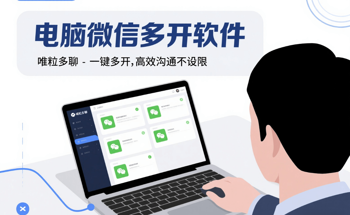 multiple wechat accounts open software on pc computer
