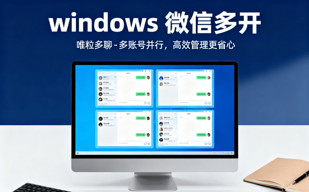 how to log in multiple wechat accounts on the windows computer