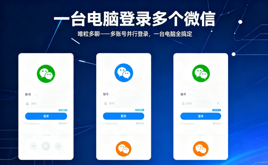 how to log into multiple wechat accounts on one computer at the same time