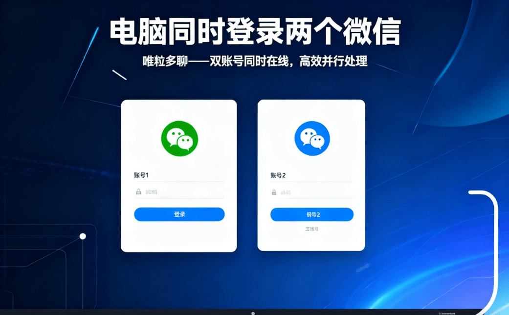 how to log into two wechat accounts on the computer at the same time