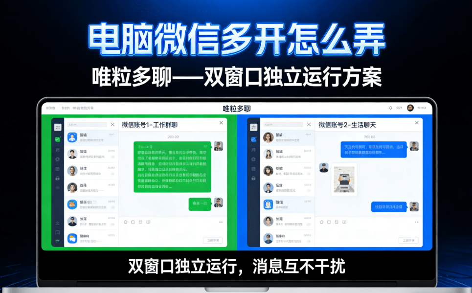 how to log into multiple wechat accounts at same time on the pc