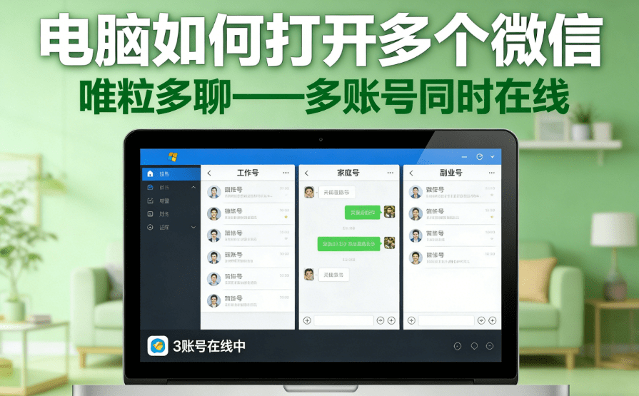 how to open multiple wechat accounts on a computer