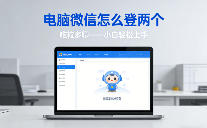 how tologin 2 wechat accounts on a computer at the same time
