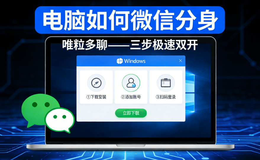 how to make wechat accounts duplicator on pc