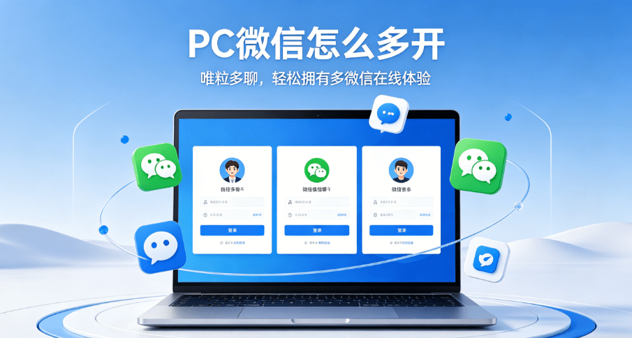 how to log into multiple computer wechat accounts for pc