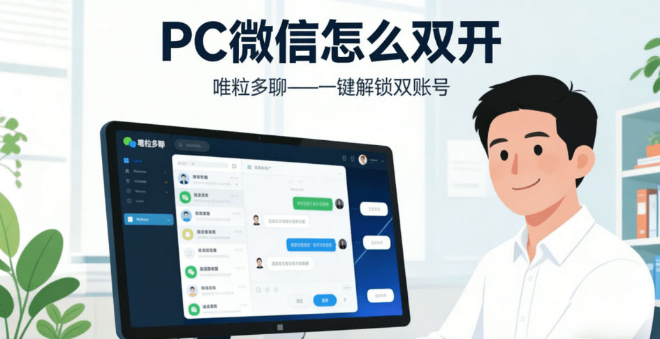 how to open 2 computer wechats on the computer