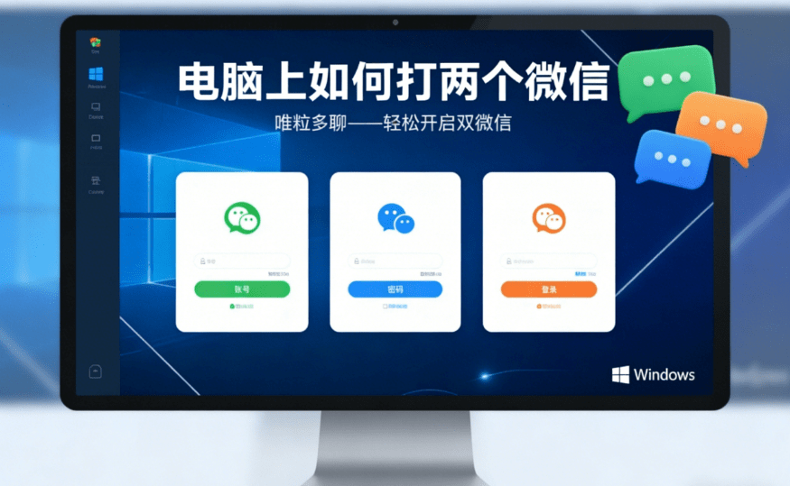 how to open 2 windows wechats on computer
