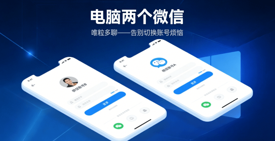 two wechat accounts on computer